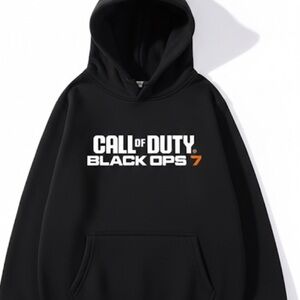 Call of Duty Black Ops 7 Black Hoodie